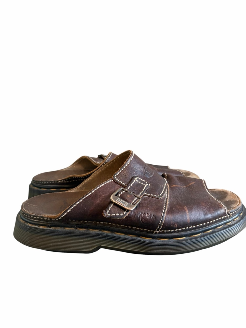 DR MARTENS Vintage 1990s Y2K 9075 Chunky Air Wave Docs Sandals Made In England